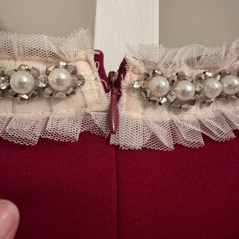 Betsey Johnson Vibrant Red Garment - Picture 5 of 7